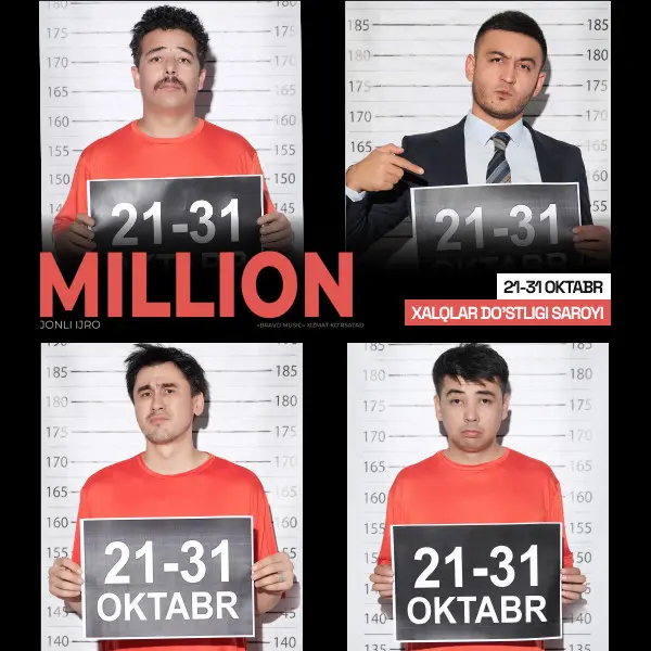 Million jamoasi 2025 kuz